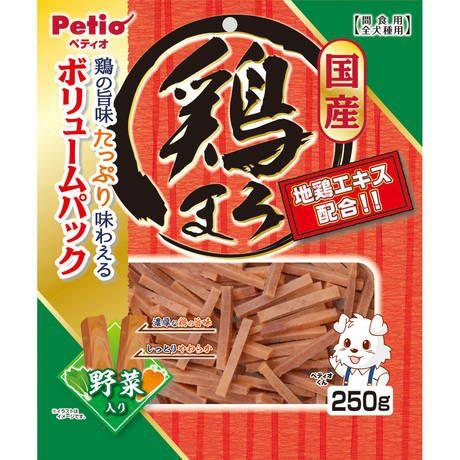 ペティオ 鶏まろ 野菜入り 250g : 340101 : Animaux mignons 