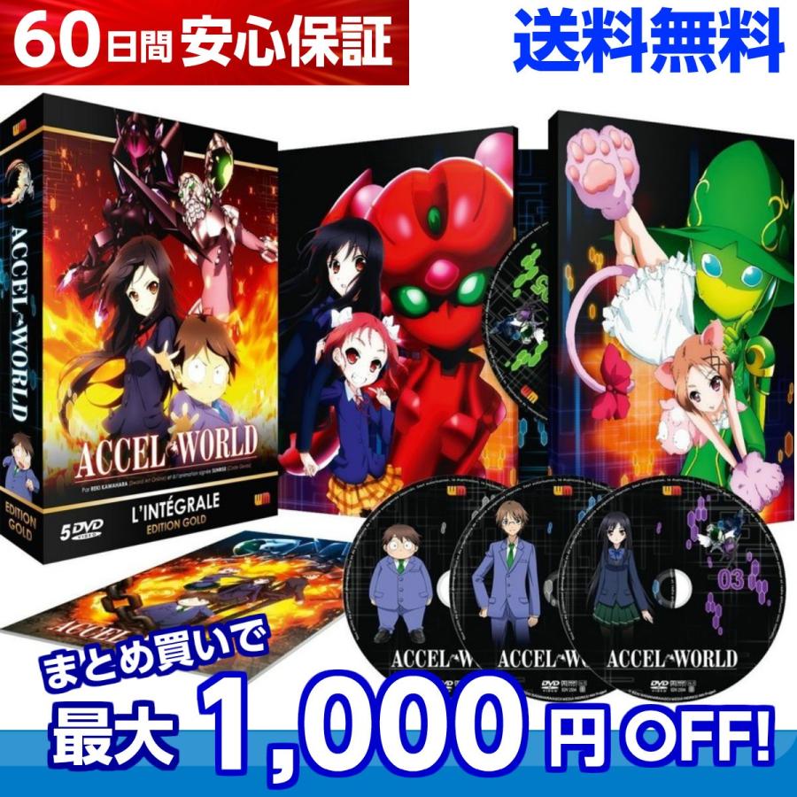 アクセルワールド DVD 全巻セット テレビアニメ 全24話 600分収録｜anime-store01