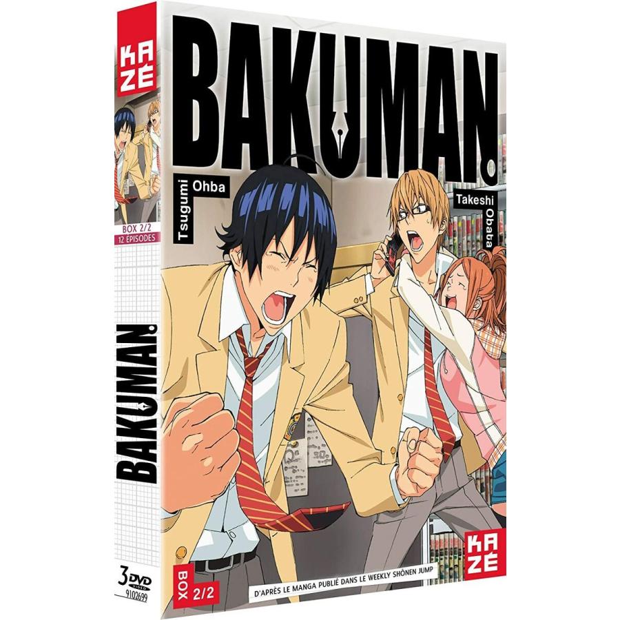 バクマン。第1期 DVD-BOX 2/2 アニメ TV版 送料無料｜anime-store01