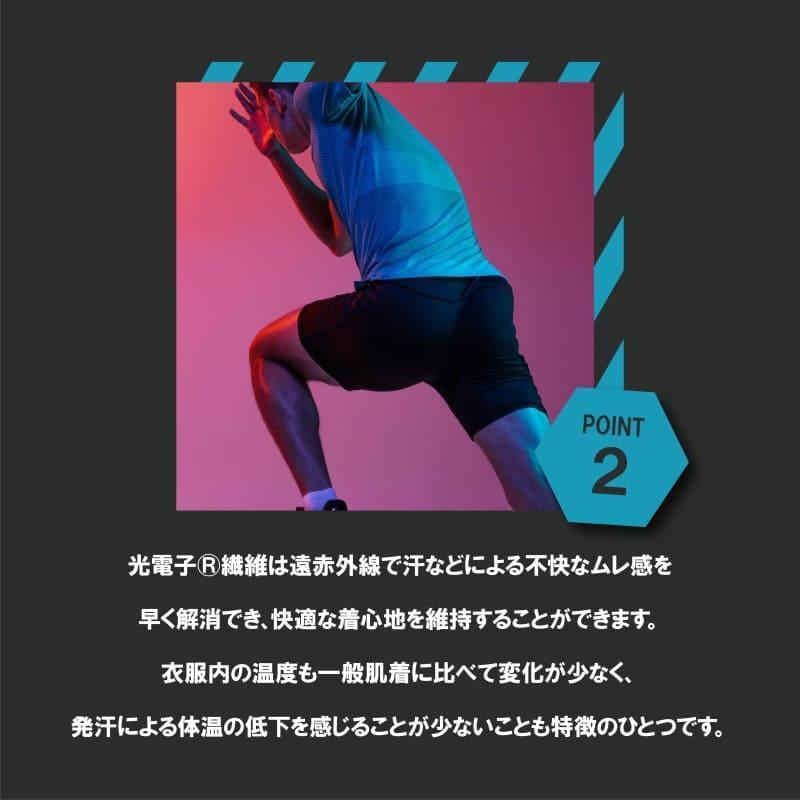補正下着 男性用 光電子 7枚セット 30%OFF ストロングマン ガードル インナー コンプレッション ヒップアップ 遠赤外線 引き締め ムレの画像