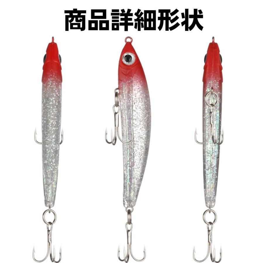 シンキングペンシル ペンシルベイト ラバー ルアー 釣り具 シンキングペンシル ペンシルベイト ラバー ルアー 釣り具