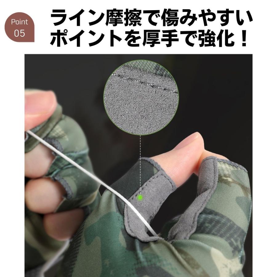 フィッシンググローブ 春夏用 釣り具 手袋 フィンガーレス 冷感 フィッシンググローブ 春夏用 釣り具 手袋 フィンガーレス 冷感