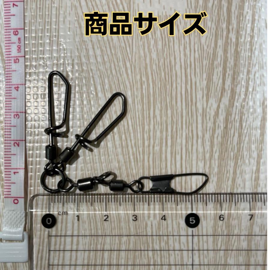 タコエギ スナップ 10個セット サルカン タコ釣り 餌木 タコ掛け