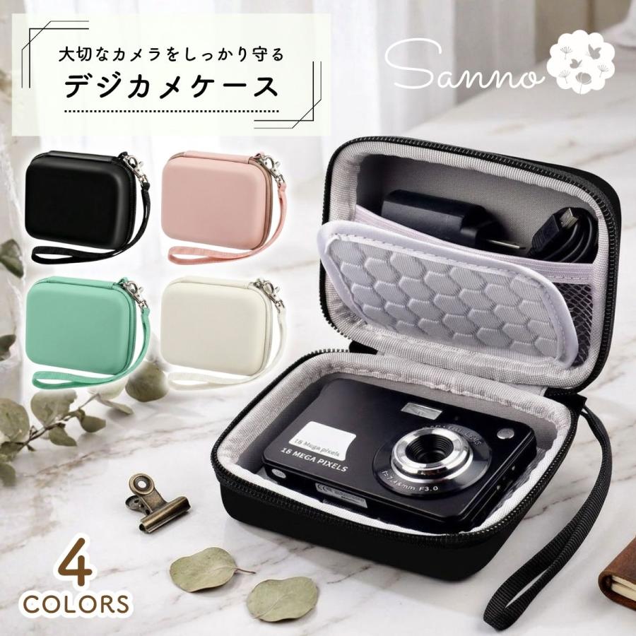 カメラケース デジカメケース ストラップ付き おしゃれ かわいい