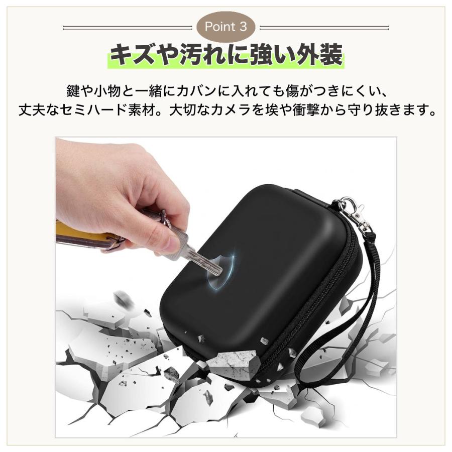 カメラケース デジカメケース ストラップ付き おしゃれ かわいい