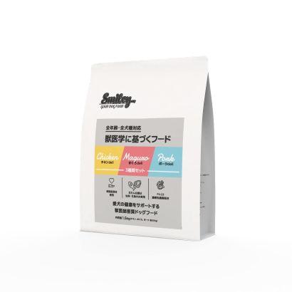 【3種セット】smileyドッグフード 大容量 純国産 ドライフード スマイリー 1.5kg アソート チキン マグロ ポーク 体重管理 | Smiley（ペット用品） | 11