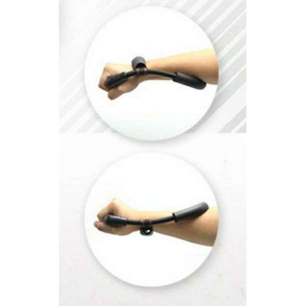 リストカール トレーニング 前腕 手首 筋トレ エキスパンダー 黒 アーム 強化 |  | 02