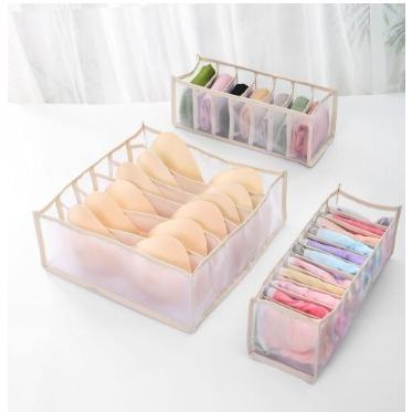 下着収納ボックス 収納ケース 3点セット コンテナボックス 引き出し収納 折りたたみコンテナ 仕切り 衣類 靴下 下着 折りたたみ |  | 11