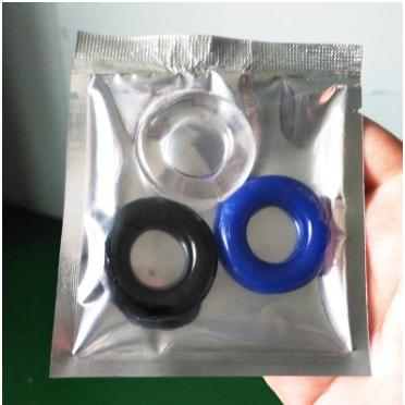 コックリング シリコンリング 男性用 器具 下着 9個セット メンズ 黒 透明 効果 アクセサリー |  | 07