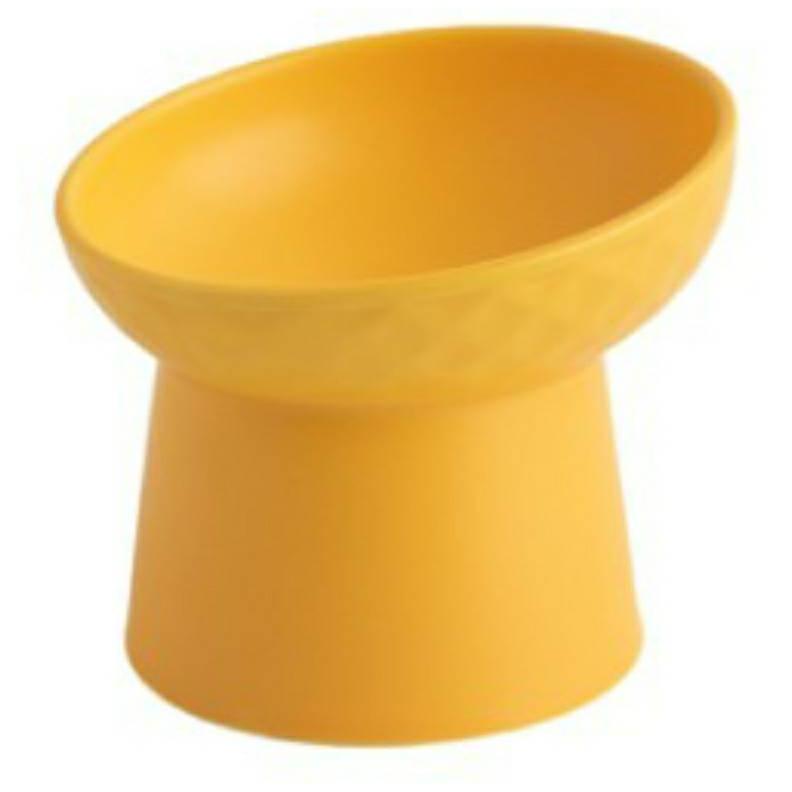 フードボウル 犬 陶器 猫 食器 餌入れ 早食い防止 ごはん台 フードスタンド エサ皿 餌台 犬用 猫用 スタンド 斜め |  | 05