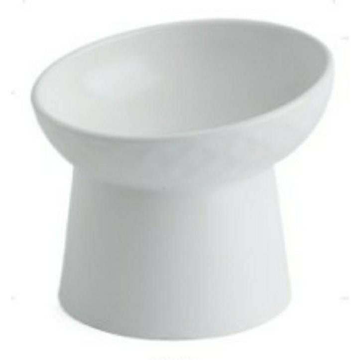 フードボウル 犬 陶器 猫 食器 餌入れ 早食い防止 ごはん台 フードスタンド エサ皿 餌台 犬用 猫用 スタンド 斜め |  | 01