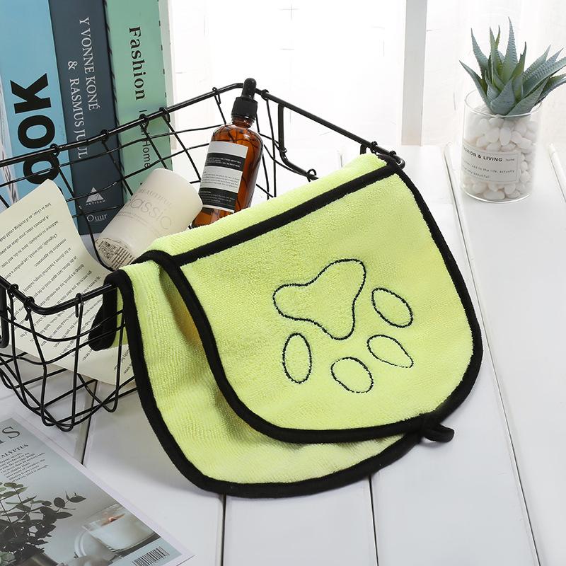 ペットタオル 吸水 速乾 ドライタオル ペット用 超吸水 マイクロファイバー ポケット付 犬 猫 バスタオル タオル シャンプー |  | 03