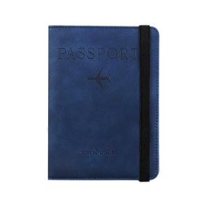 パスポートケース スキミング防止 パスポートカバー セキュリティポーチ パスポート入れ 航空券入れ 旅行 ポーチ |  | 02