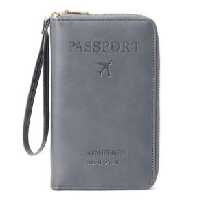 パスポートケース スキミング防止 パスポートカバー セキュリティポーチ　通帳ケース お薬手帳 マルチケース 海外旅行 |  | 04