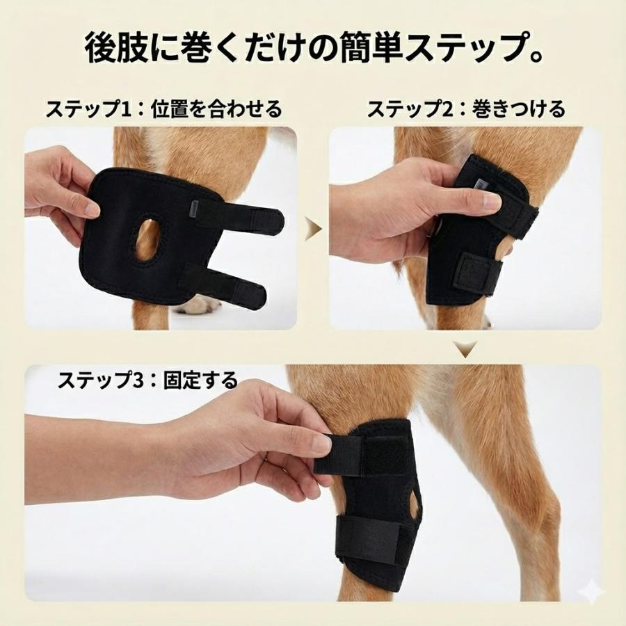 犬 サポーター 後ろ足 介護 関節サポーター 片足 老犬 後足 補助 小型犬 中型犬 シニア |  | 11