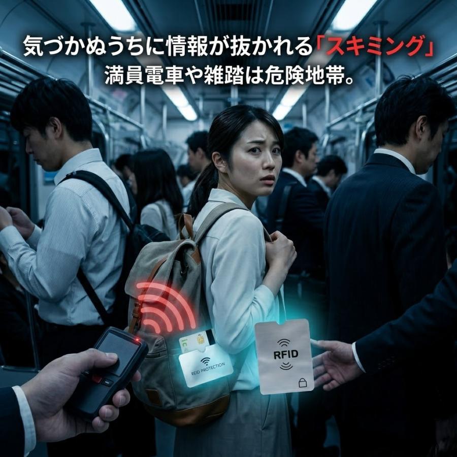スキミング防止カードケース パスポートケース セット マイナンバーカード カードケース 磁気防止 クレカ シールド 遮断 保護 カバー セキュリティ 通帳 免許証 |  | 03