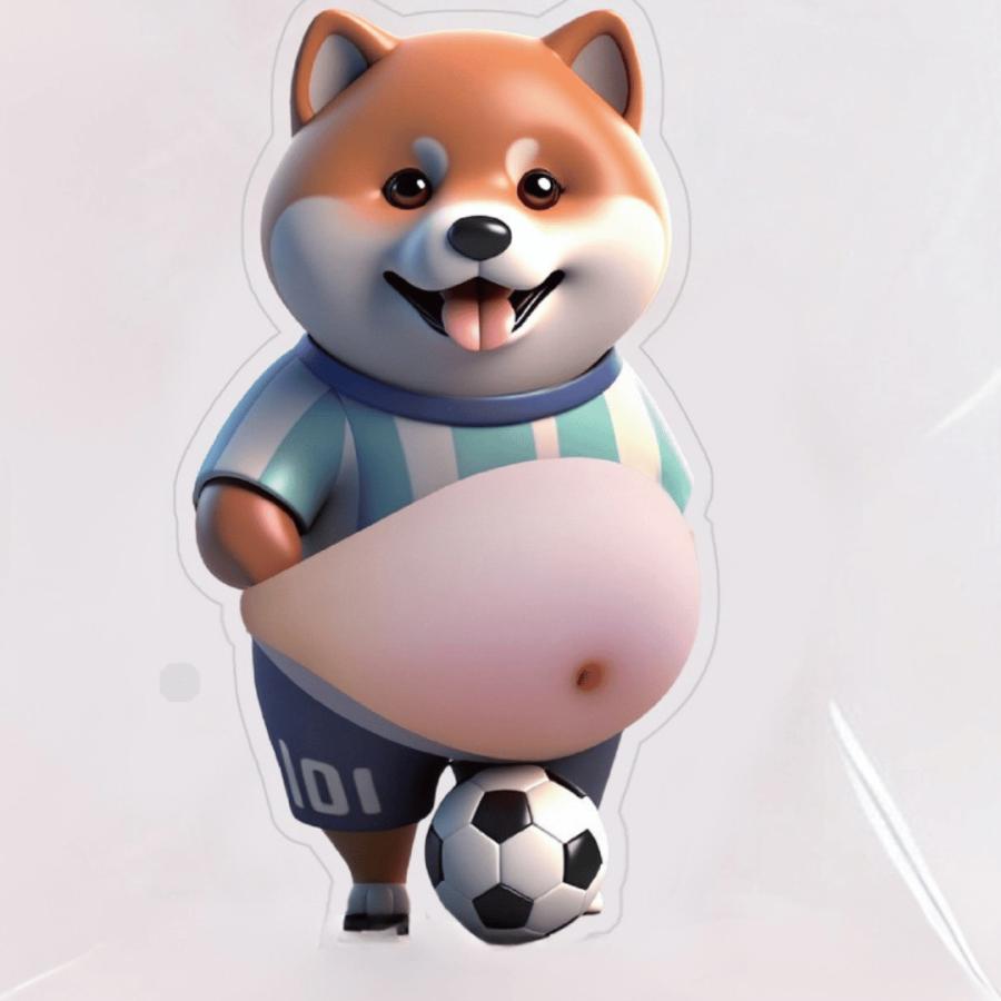 お腹シール おなか ステッカー おなかぷにぷに 3Dシール 犬 猫 ぷくぷく ぷっくり 立体シール |  | 04