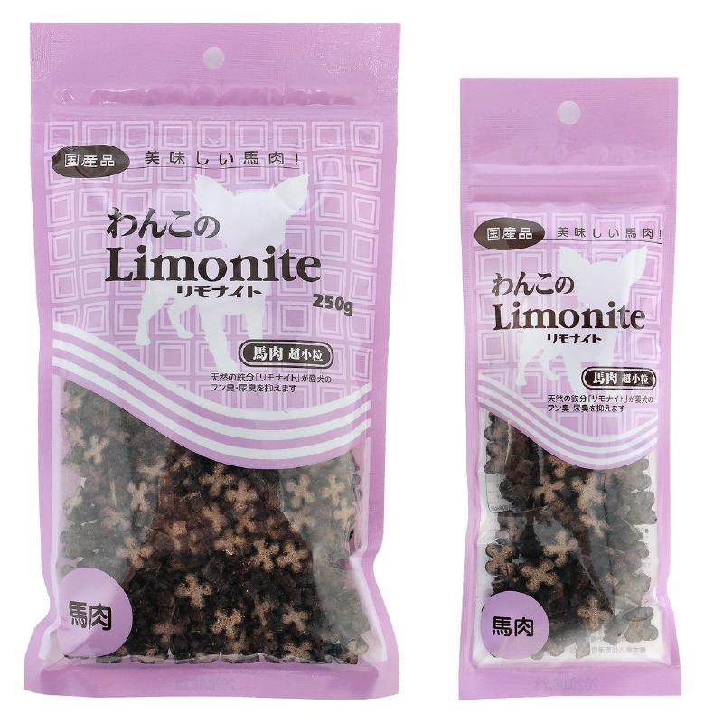 【選べる6袋】 リモナイト 犬 50g わんこのリモナイト 小粒 超小粒 ふりかけ 馬肉 国産 におい ケア フン 口臭 尿臭 体臭 オリエント商会 |  | 10