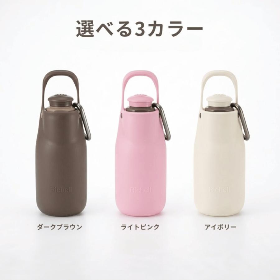 【2点目20%&3点目60%offクーポン配布中!】リッチェル 給水器 M ハンディシャワー 水飲み器 犬 お散歩 水筒 マナー用洗浄 おしっこ洗浄 |  | 05