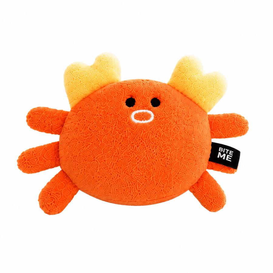 【送料無料】BITE ME キャッチミータグ 釣り竿トイ 犬 おもちゃ 音が鳴る 知育玩具 ノーズワーク ぬいぐるみ 噛む バイトミー | BITE ME | 01