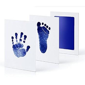 手形スタンプ 台 足形 インク  ピンク 赤ちゃん 記念 汚れない インテリア 手型 足型 |  | 03