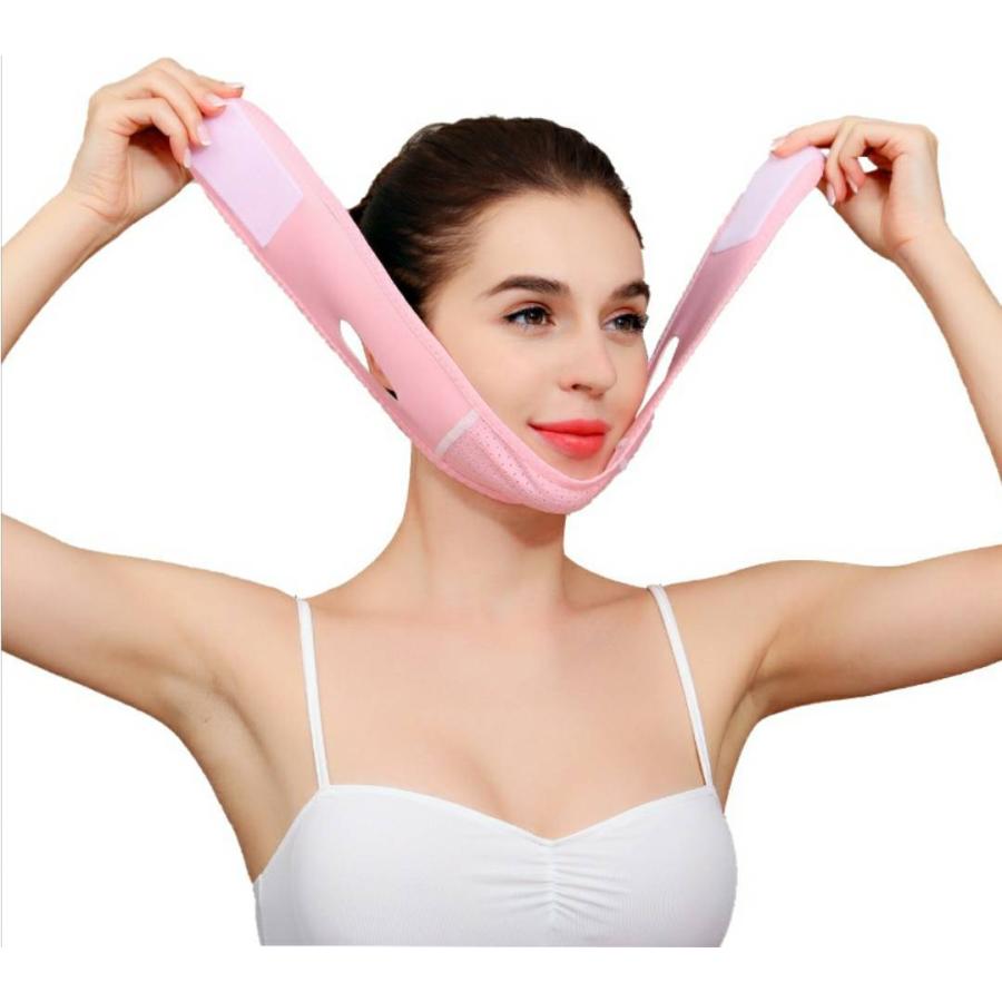 小顔ベルト 小顔矯正 リフトアップ 小顔矯正バンド 顔のたるみ解消 リフトアップマスク ベルト フェイス ほうれい線  サポーターマスク |  | 02