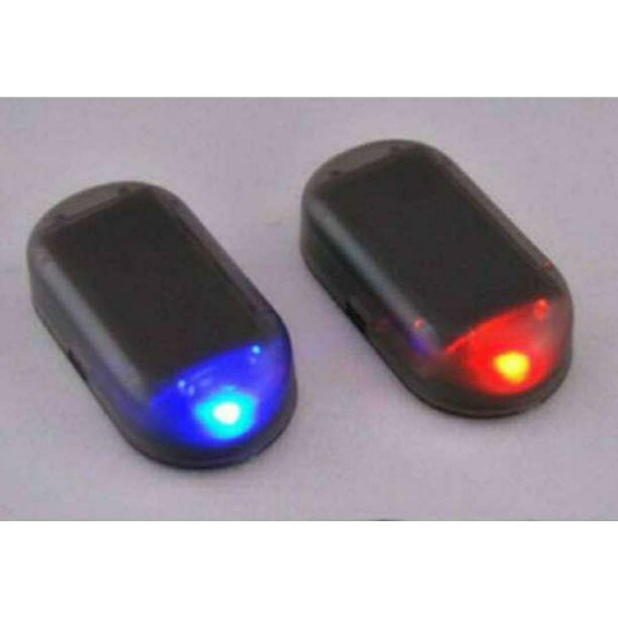 ダミー セキュリティ ライト 赤 LED ソーラー 太陽光 防犯 車 汎用 点滅 充電 防犯 車上荒らし 盗難 対策 |  | 04