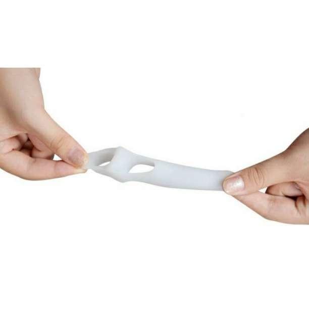 外反母趾 サポーター 2個セット シリコン 親指 足 保護 靴 矯正 パッド 白 |  | 05