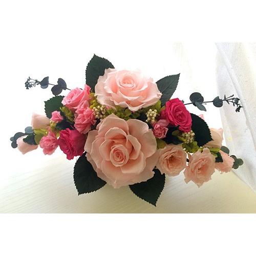プリザーブドフラワー アレンジ ギフト ピンク 祝 さくらさく 桜 薔薇 合格 卒業 入学 ブリザードフラワー 2495 永遠の薔薇プリザーブド Anju 通販 Yahoo ショッピング