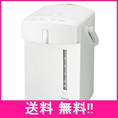 豪奢な アイリスオーヤマ ホワイト Imhd 130 W カルキ抜き機能 安全ロック機能 3リットル メカ式 ポット 電気ポット ホームベーカリー Flasheconomie Com