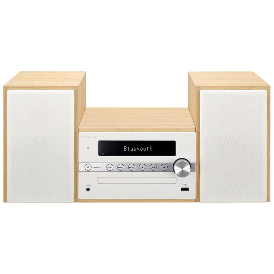 Pioneer X-CM56 CDコンポ Bluetooth対応　即日発送！ パイオニア X-CM56 CDミニコンポ Bluetooth搭載/AM/FM対応 ホワイト X