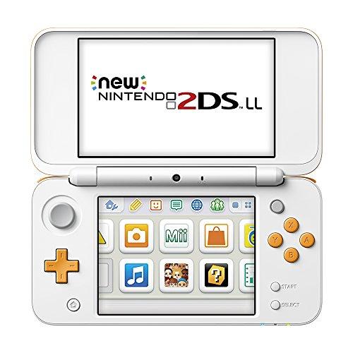 Newニンテンドー2DS LL 【ホワイト×オレンジ】 (整備済み品) : アンク