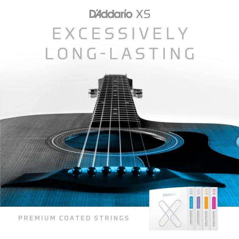 オリジナル D'Addario ダダリオ アコースティックギター弦 XS XSA Medium コーティング弦 フォスファーブロンズ  .013-.056 ギター、ベース用パーツ、アクセサリー