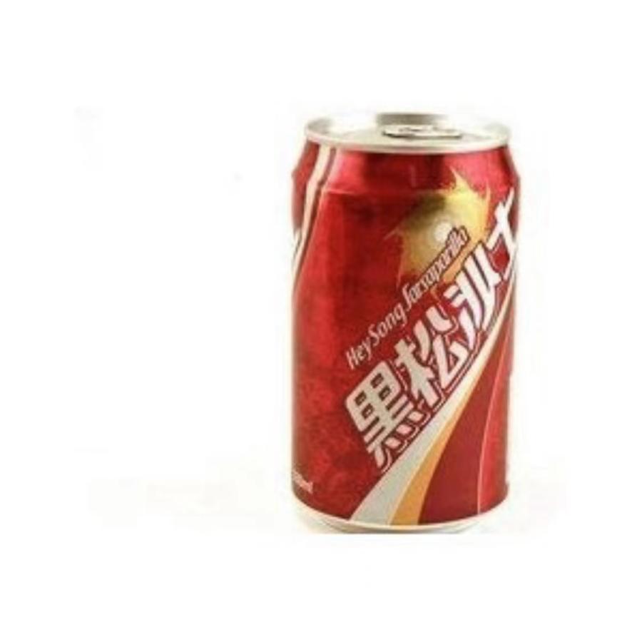 黒松沙士 【SALE／71%OFF】 330ml 話題の行列 台湾コーラと呼ばれるサルサパリラ 薬草ジュース 炭酸飲料 缶