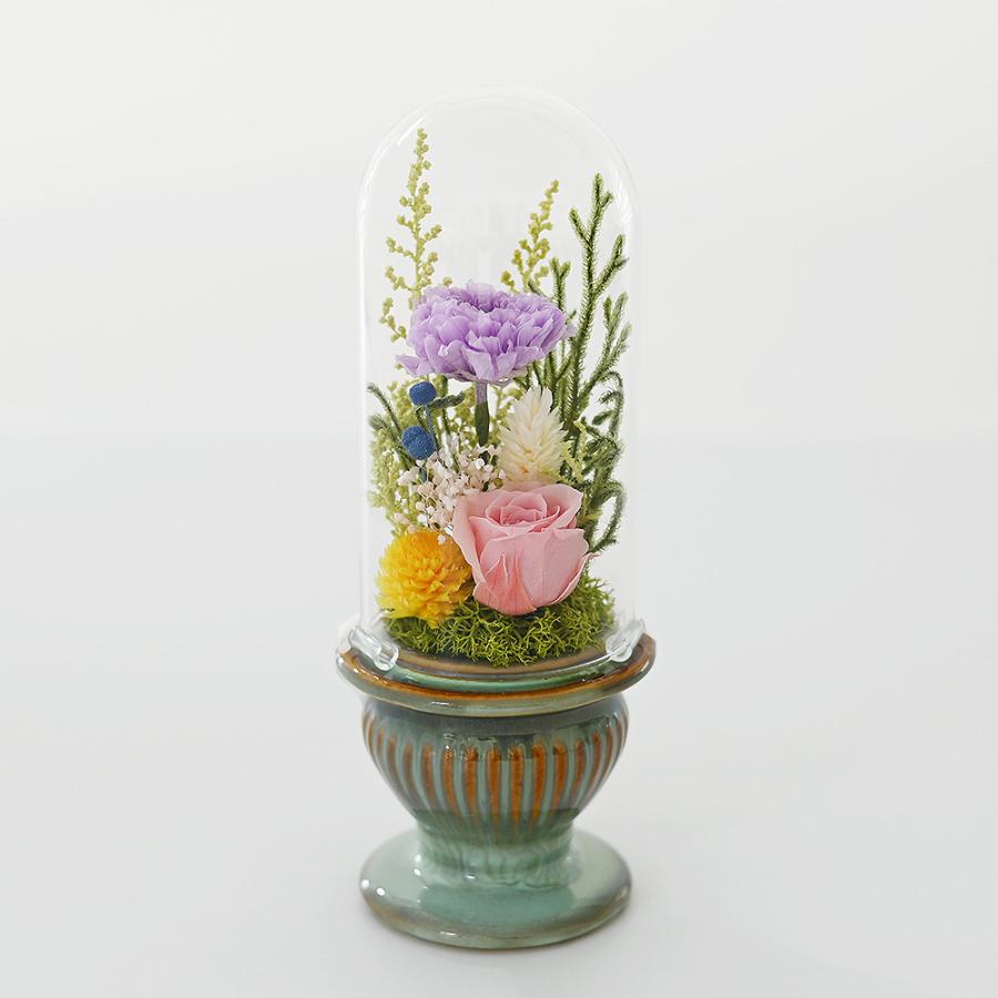 仏花 造花 お供花 仏壇用 プリザーブドフラワー 清か GR F-3587 : 仏壇