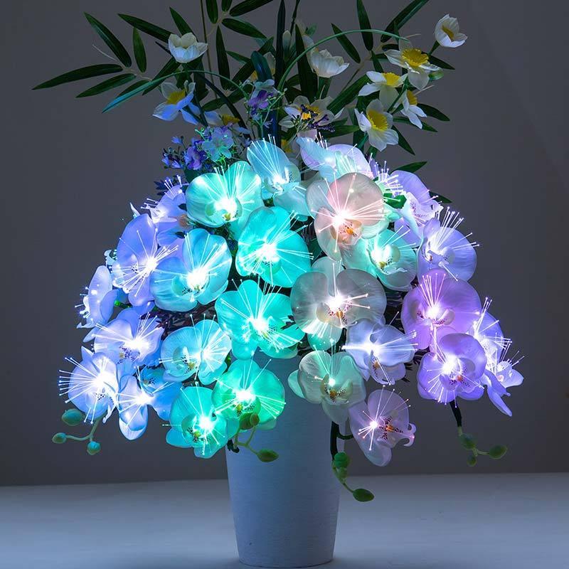 ルミナス灯胡蝶蘭　２個セット　お盆提灯祭壇 仏壇屋 滝田商店 盆提灯 盆ちょうちん お盆提灯 新型 ルミナス