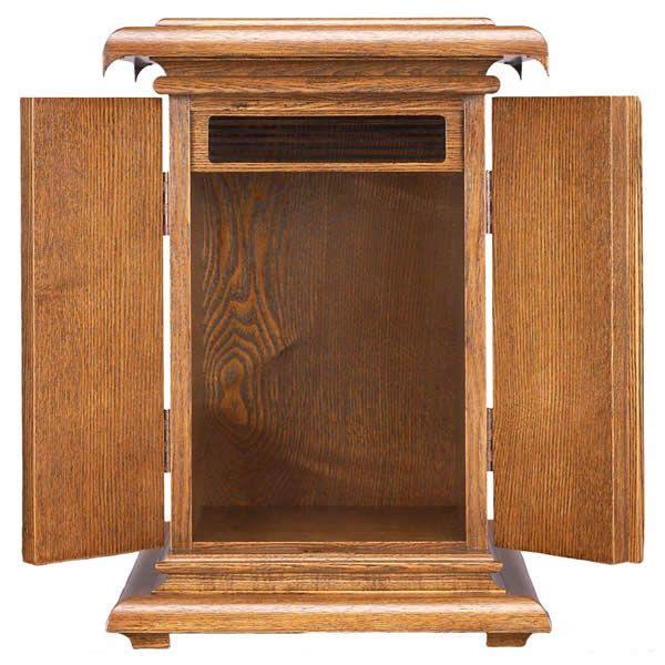 厨子 厨子仏壇 ミニ仏壇 新型タモ 高さ: 44cm 幅: 31cm 爆買 : 仏壇