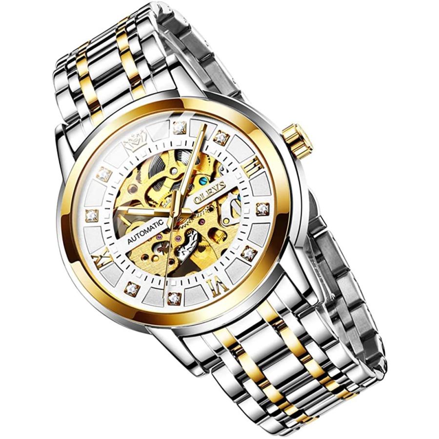自動巻き 腕時計 メンズ 機械式 時計 うで時計 スケルトン ビジネス