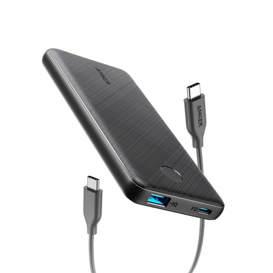 モバイルバッテリー Anker PowerCore Slim 10000mAh PD 改善版 大容量 iPhon対応 アンカー｜ankerdirect