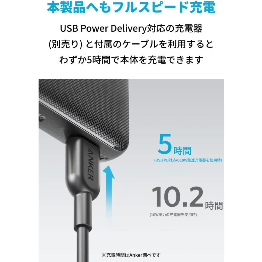 Anker 523 Power Bank (PowerCore 10000) (10000mAh / 大容量モバイルバッテリー) USB Power Delivery対応/PowerIQ 3.0 (Gen2) 搭載｜ankerdirect｜06