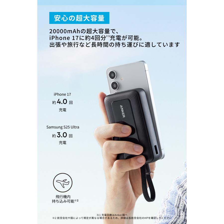 Anker（アンカー） Anker Zolo Power Bank (20000mAh, 45W, Built-In