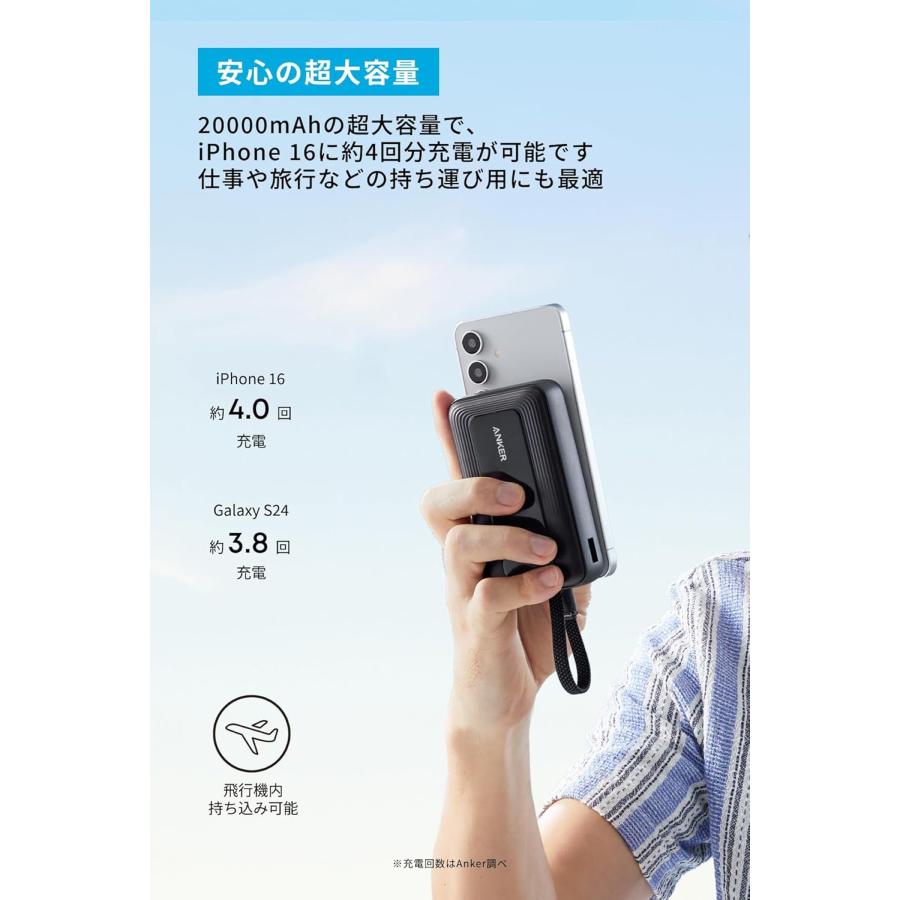 Anker（アンカー） Anker Zolo Power Bank (20000mAh, 30W, Built-In