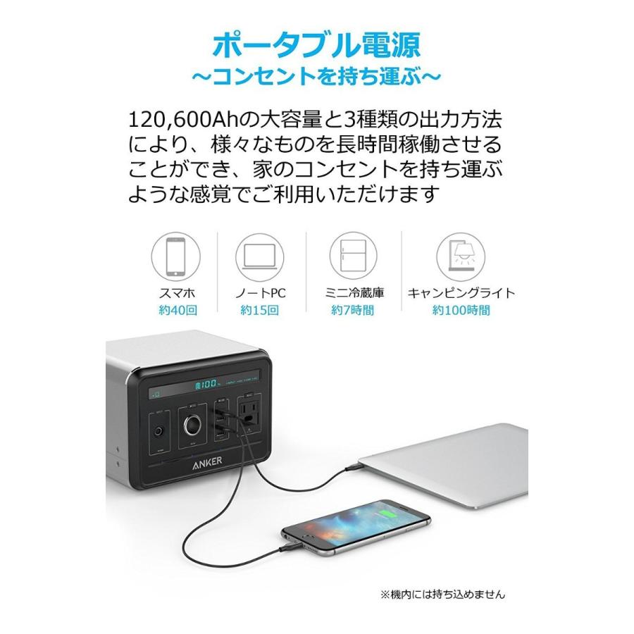 Anker PowerHouse 434Wh 120600mAh ポータブル電源 PSE認証済 Anker PowerHouse 434Wh 120600mAh ポータブル電源 PSE認証済