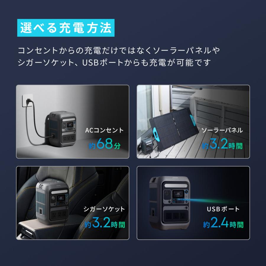 Anker（アンカー） Anker Solix C300 Portable Power Station