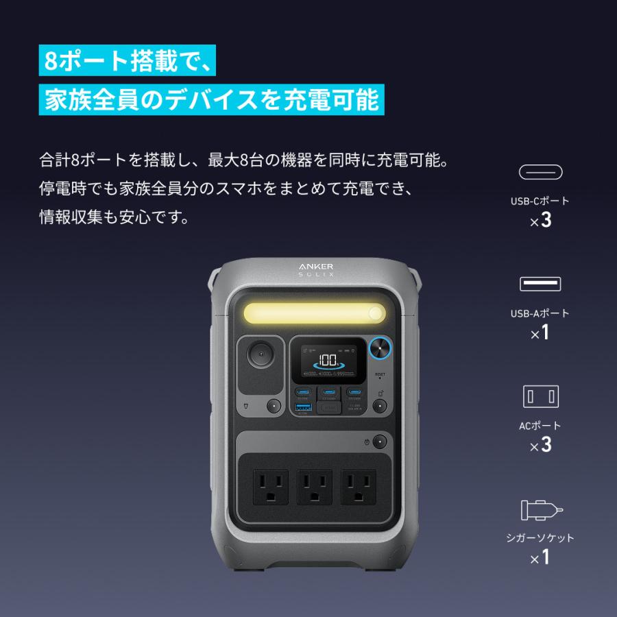 Anker（アンカー） Anker Solix C300 Portable Power Station