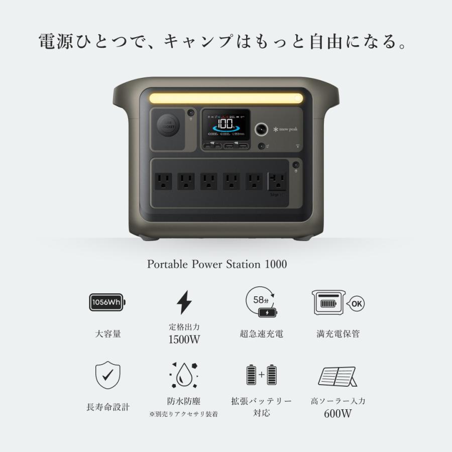 発電機・ポータブル電源 Portable Power Station 1000 1056Wh Anker（アンカー） Portable Power Station 1000 ポータブル電源