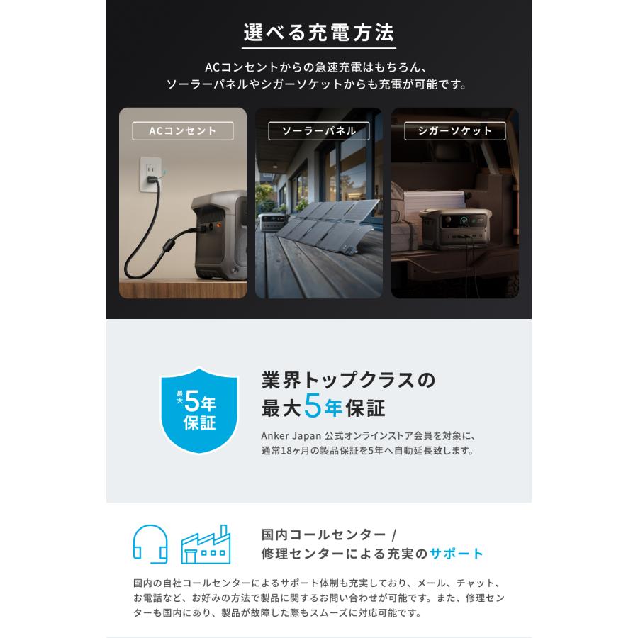 Anker（アンカー） Anker Solix C2000 Gen 2 Portable Power Station