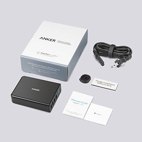 Anker（アンカー） 充電器 Anker PowerPort+ 5 USB-C 60W急速充電器 5