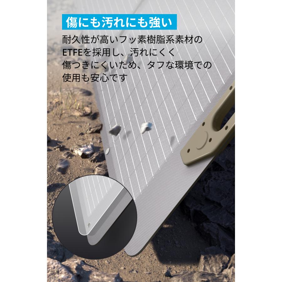 Anker Portable Solar Panel 100 ソーラーパネル 100W / Snow Anker Portable Solar Panel 100 ソーラーパネル 100W / Snow