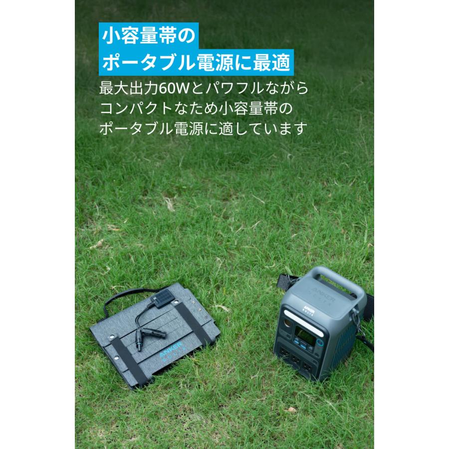 Anker Solix PS60 Compact Portable Solar Panel ソーラーパネル Anker Solix PS60 Compact Portable Solar Panel ソーラーパネル